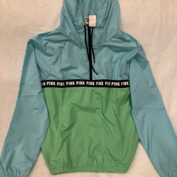 VS PINK ANORAK Blue/Green - S - Picture 3 of 5